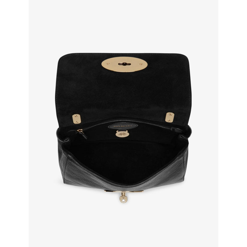 Mulberry Lily leather shoulder bag with Postman's Lock (British brand)