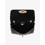 Mulberry Lily leather shoulder bag with Postman's Lock (British brand)