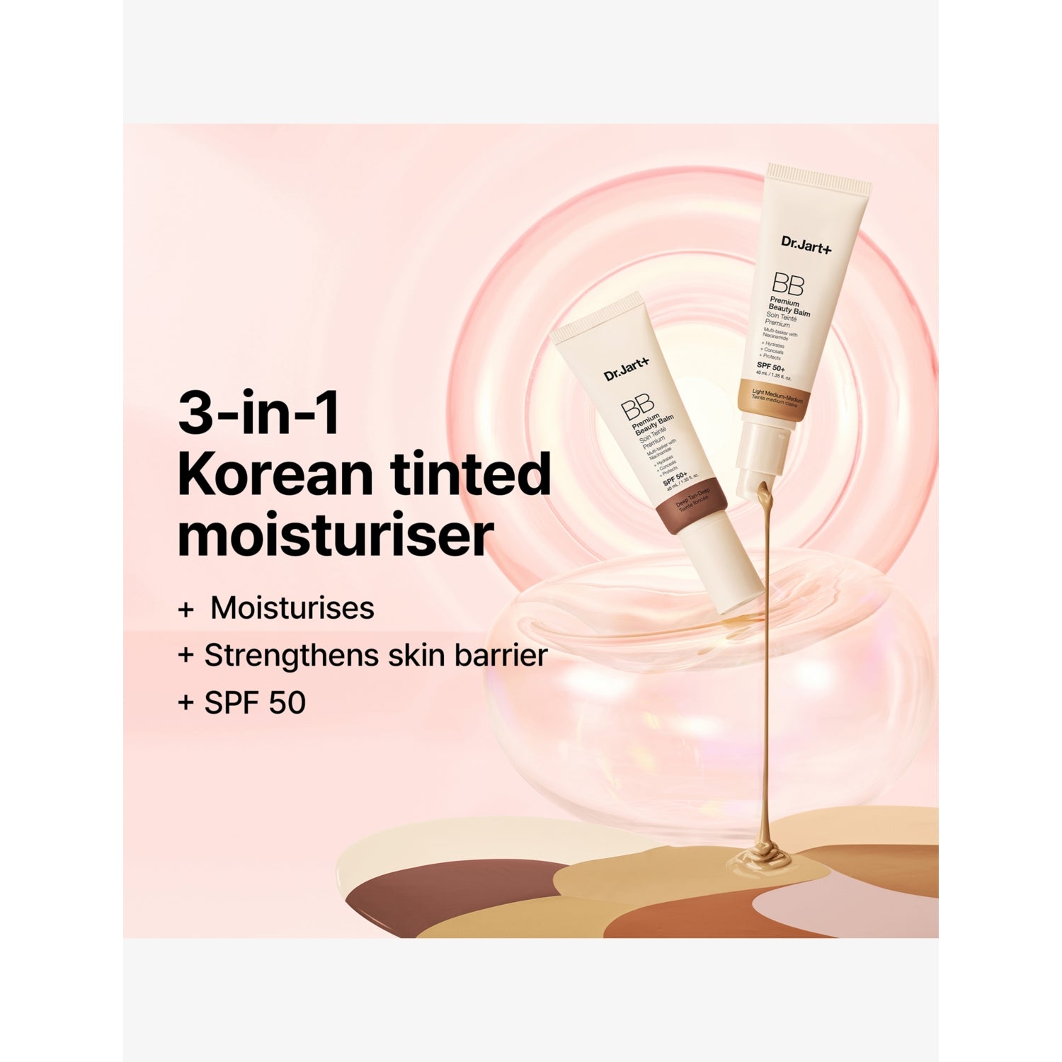 Dr.Jart+ Korean beauty balm SPF 50 40ml, UK version