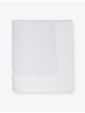 Fendi lightweight knitted FF-logo cotton blanket, UK version