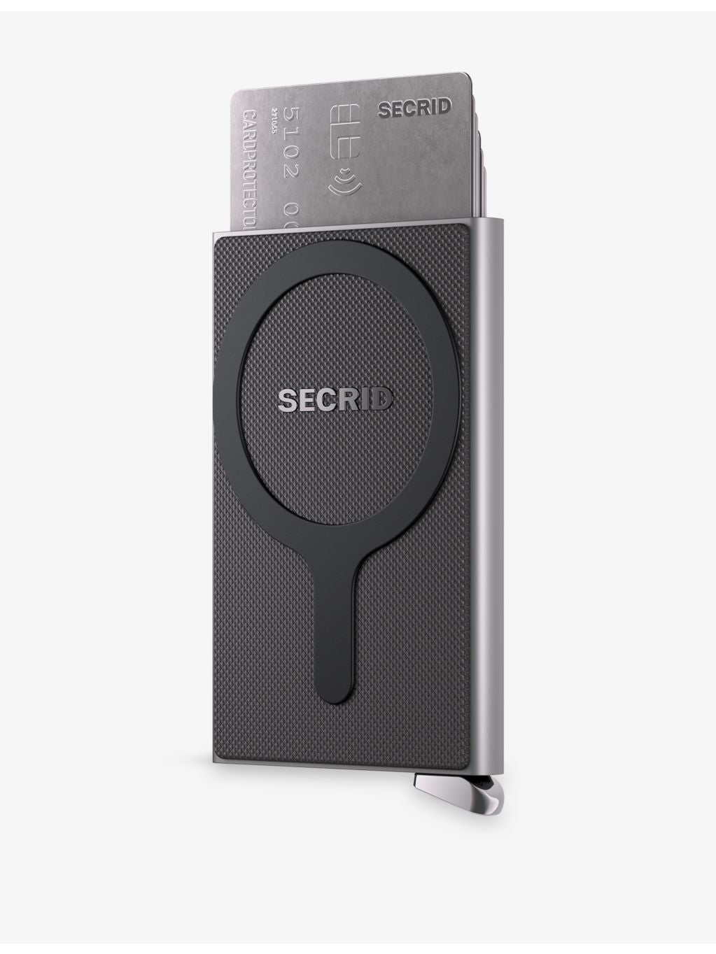 Secrid Cardprotector+ aluminium wallet for MagSafe, UK version