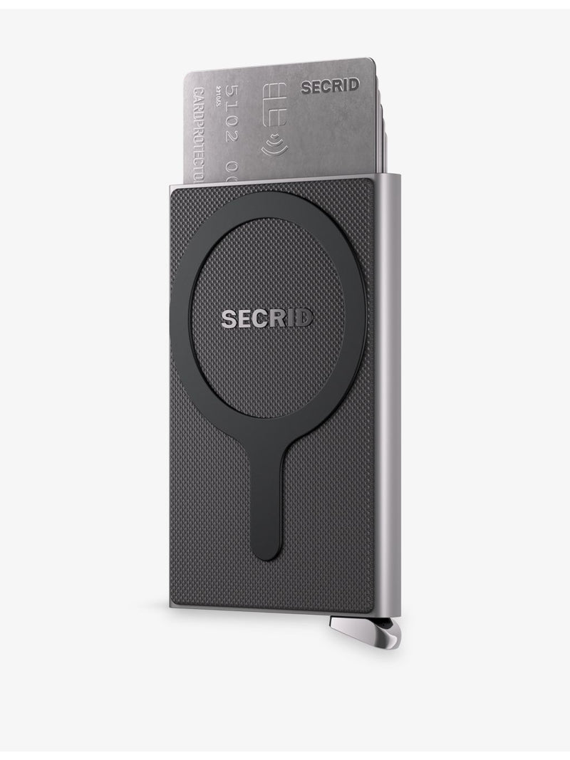 Secrid Cardprotector+ aluminium wallet for MagSafe, UK version