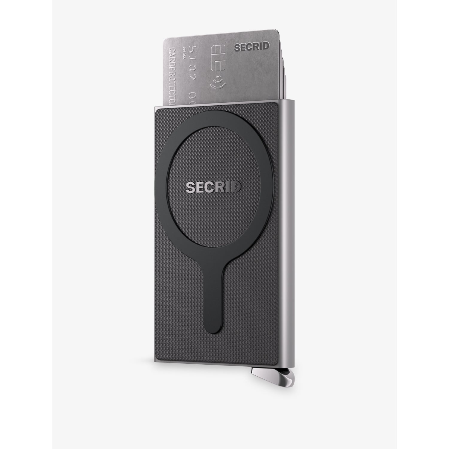 Secrid Cardprotector+ aluminium wallet for MagSafe, UK version