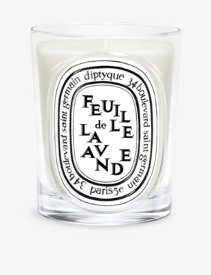Diptyque Feuille De Lavande scented wax candle 190g (British brand)
