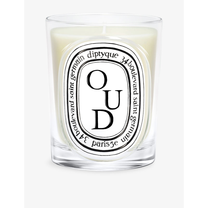 Diptyque Classic Oud scented candle 190g, imported from the UK