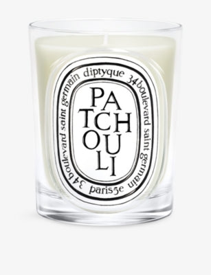 Diptyque patchouli scented candle 190g, imported from the UK