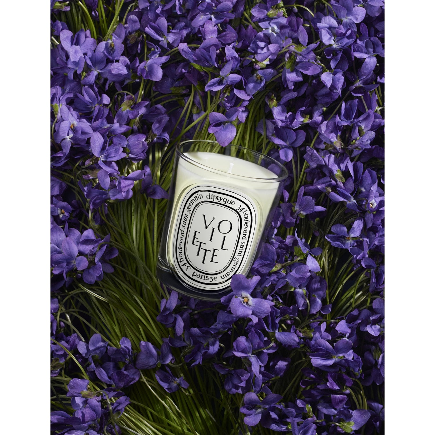 Diptyque scented candle Violette 190g (British brand)
