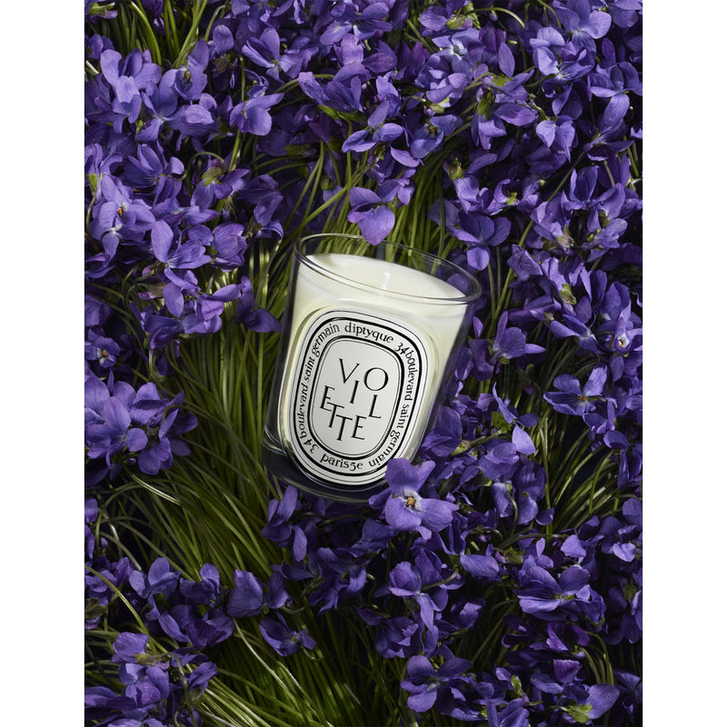 Diptyque scented candle Violette 190g (British brand)