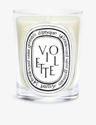 Diptyque scented candle Violette 190g (British brand)