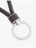Bottega Veneta Intrecciato leather keyring 13cm (British brand)