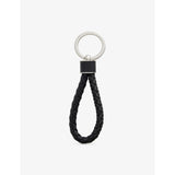Bottega Veneta Intreccio leather key ring 13cm (British brand)