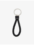 Bottega Veneta Intreccio leather key ring 13cm (British brand)