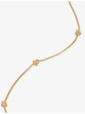 Bottega Veneta Knot bracelet 18ct gold-plated sterling silver, UK version