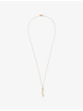 Bottega Veneta Sardine 18ct gold vermeil necklace (British brand)