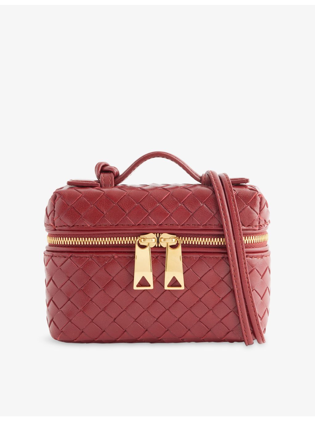 Bottega Veneta intrecciato leather cross-body bag 23cm, UK version