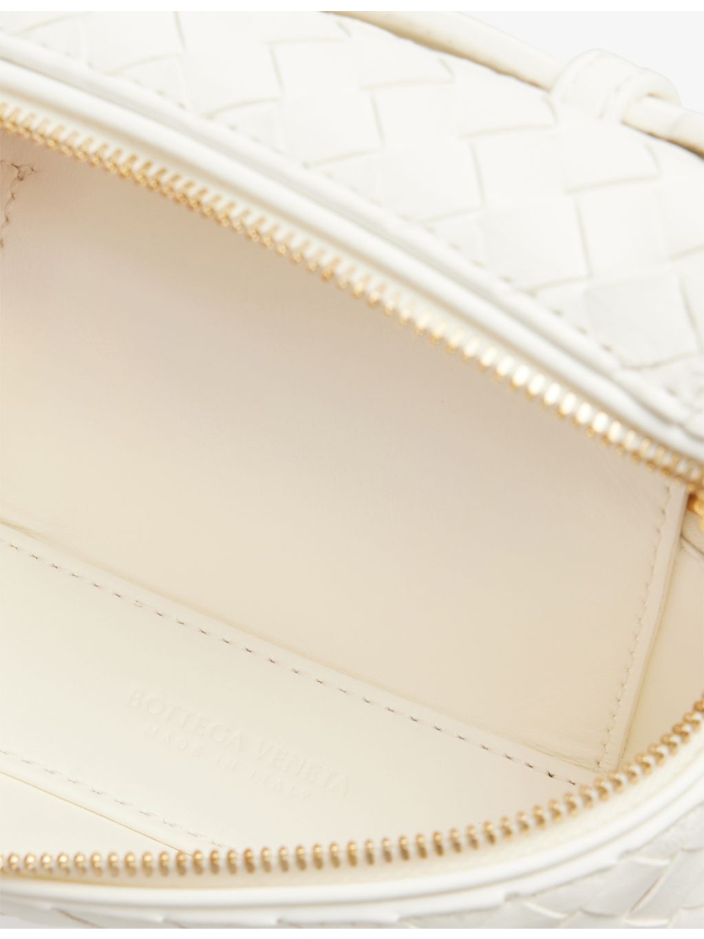 Bottega Veneta intrecciato leather cross-body bag, compact - British product