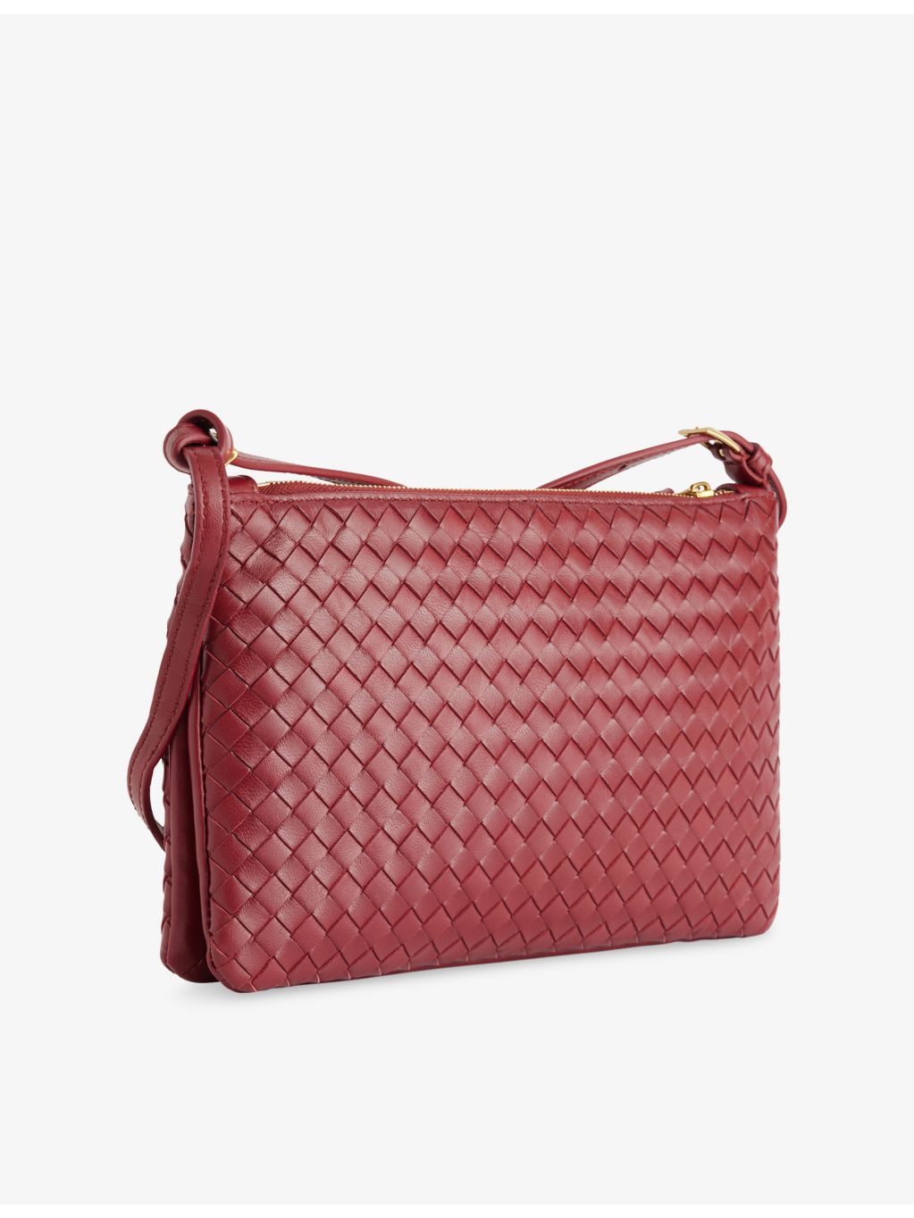 Bottega Veneta Gemellini medium intrecciato leather shoulder bag (British brand)
