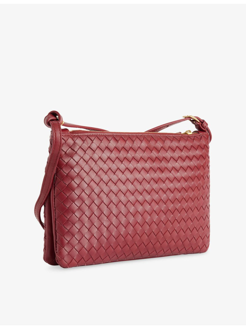 Bottega Veneta Gemellini medium intrecciato leather shoulder bag (British brand)