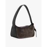 Bottega Veneta Nodo Mini Suede Shoulder Bag, imported from the UK