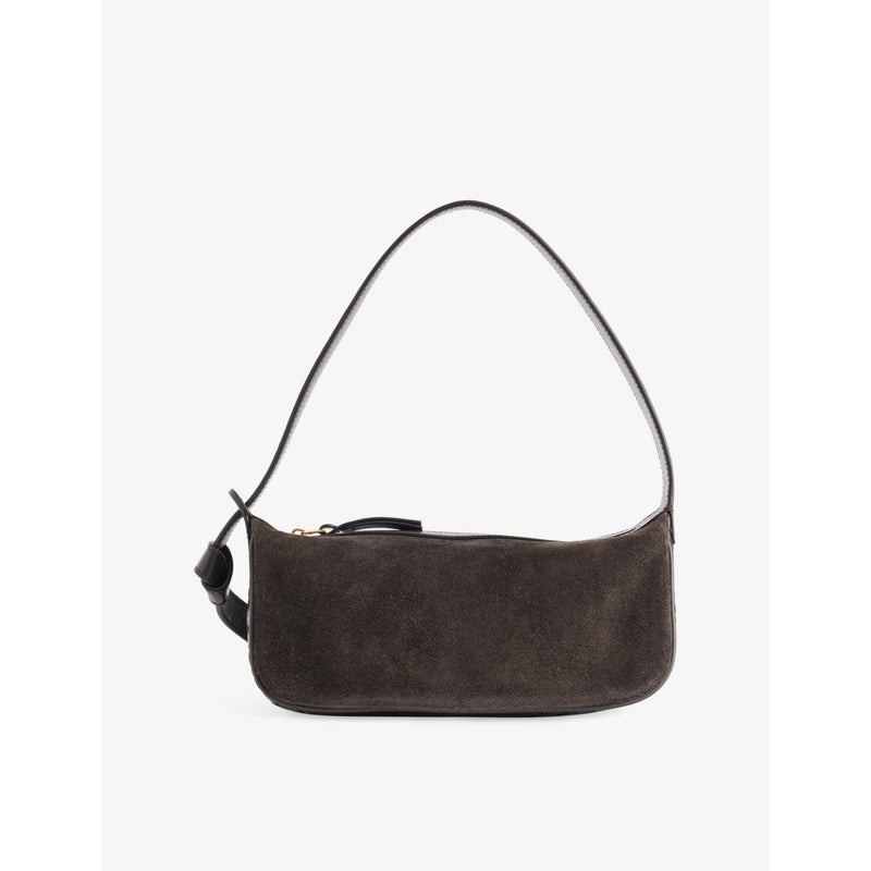 Bottega Veneta Nodo Mini Suede Shoulder Bag, imported from the UK