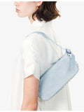 Bottega Veneta Nodo mini suede shoulder bag, imported from the UK