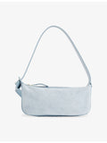 Bottega Veneta Nodo mini suede shoulder bag, imported from the UK