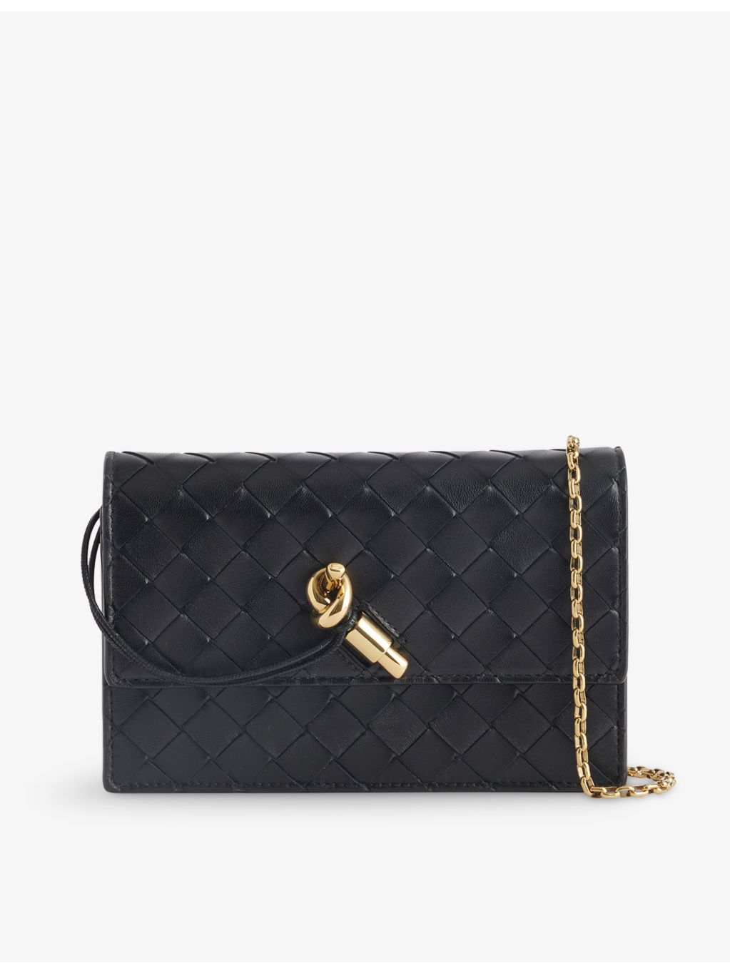 Bottega Veneta wallet-on-chain Andiama leather, UK version