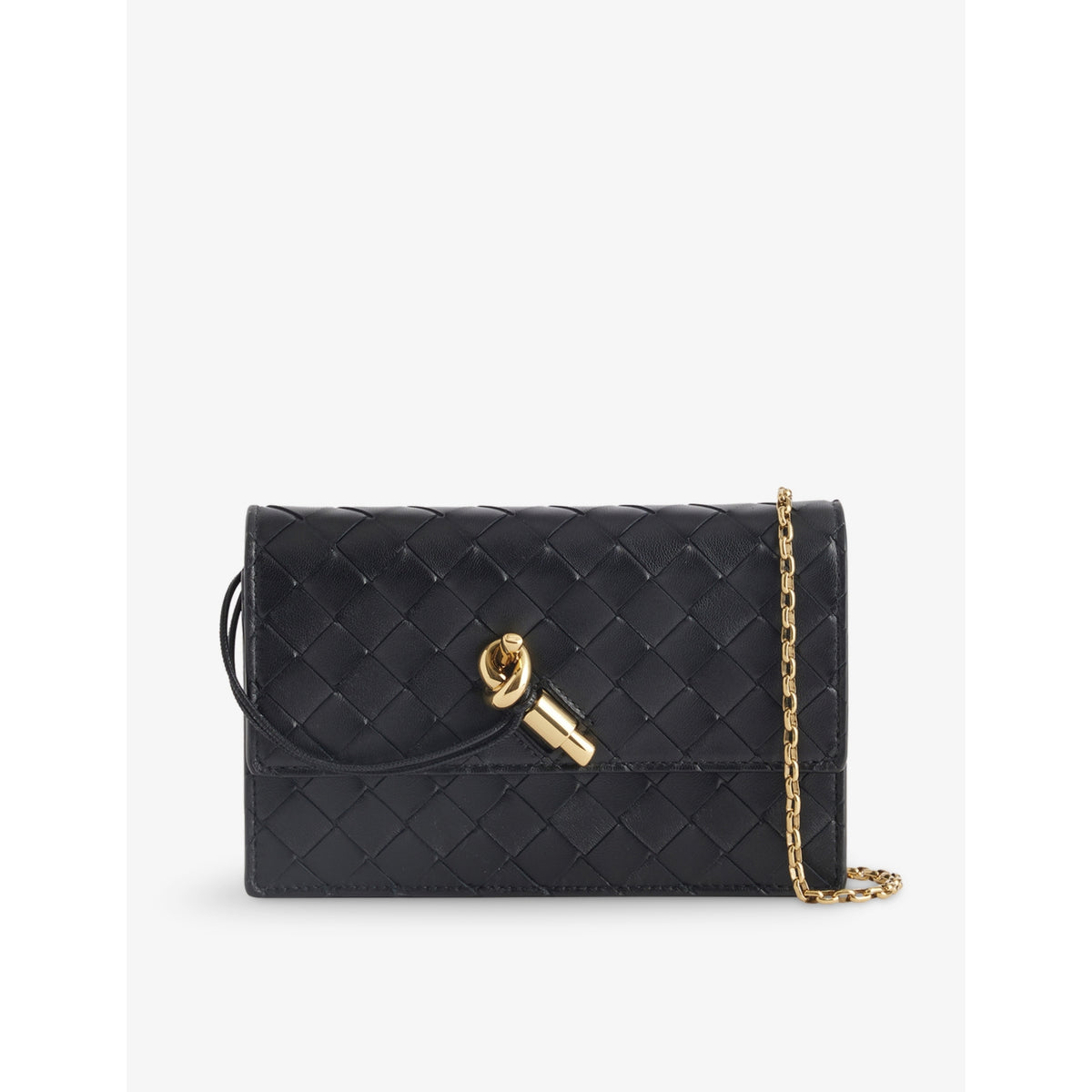 Bottega Veneta wallet-on-chain Andiama leather, UK version