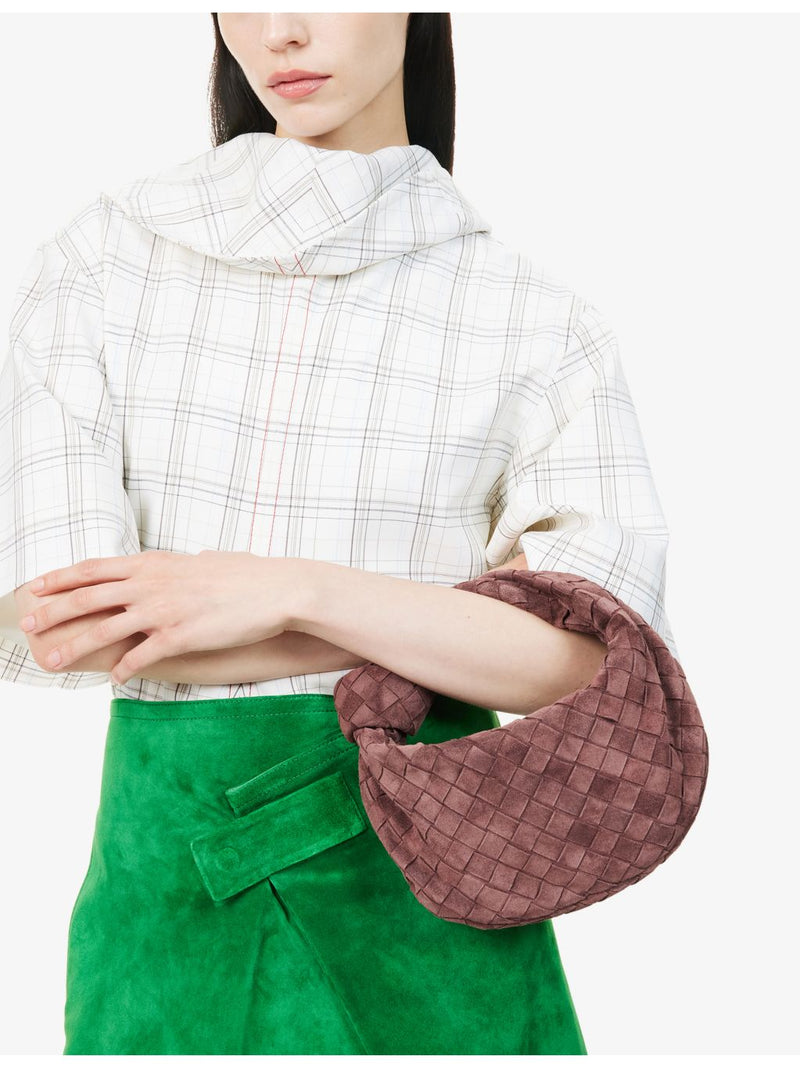 Bottega Veneta Jodie mini suede hobo bag - British product
