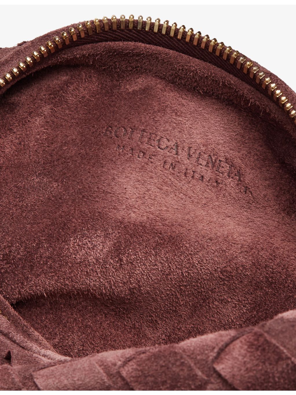 Bottega Veneta Jodie mini suede hobo bag - British product