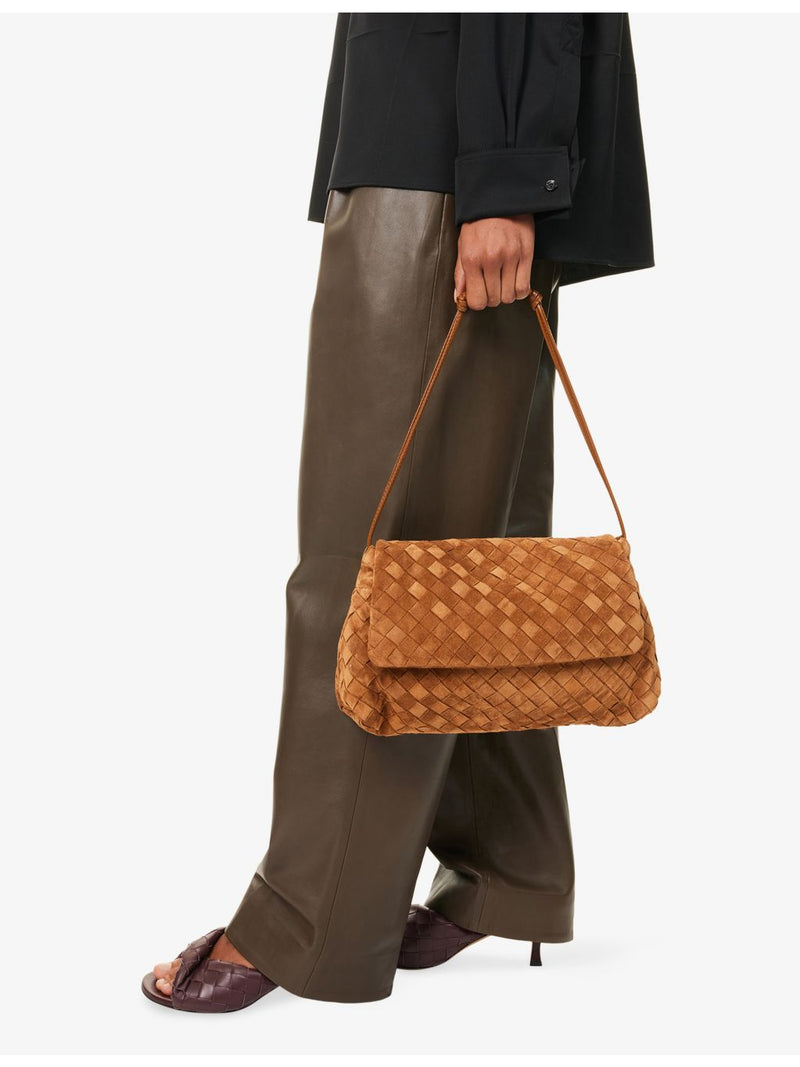 Bottega Veneta intrecciato leather shoulder bag 32cm, UK version