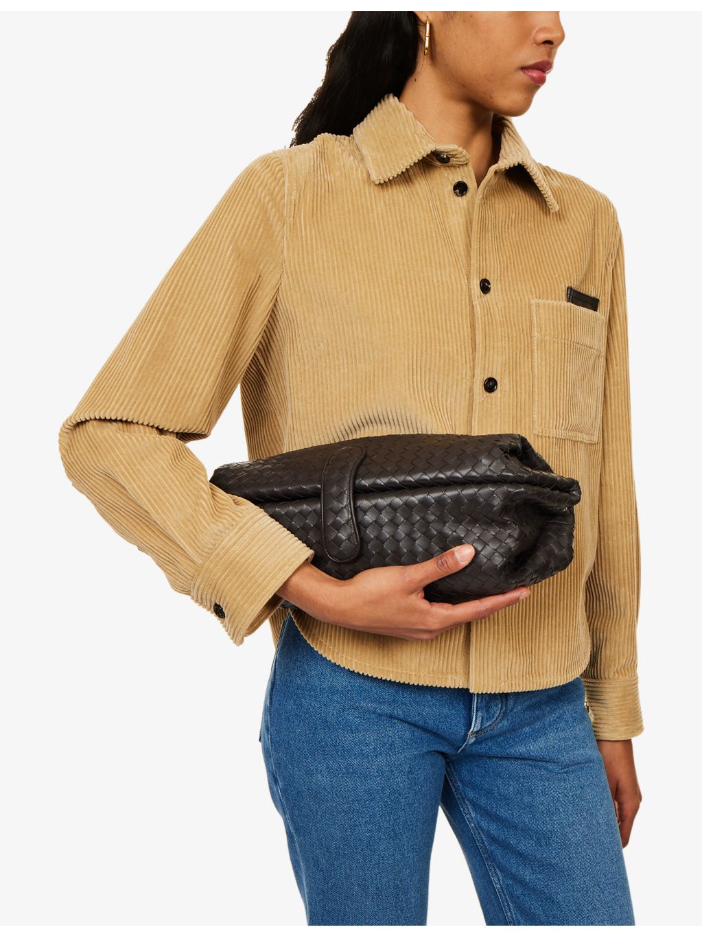 Bottega Veneta Lauren 1979 leather shoulder bag - British product