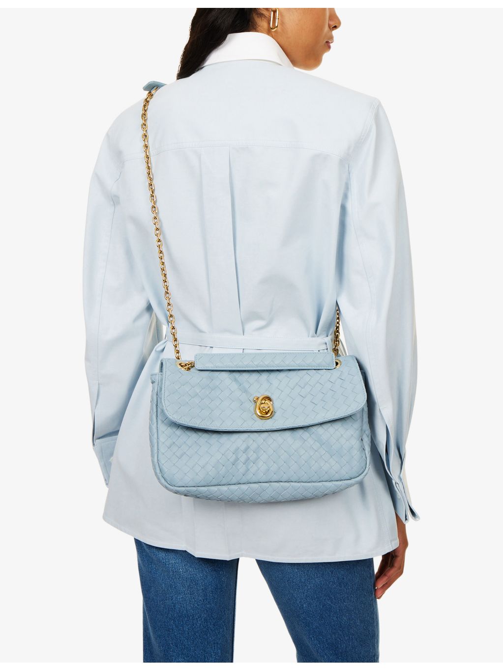 Bottega Veneta Madison nappa leather shoulder bag - British product