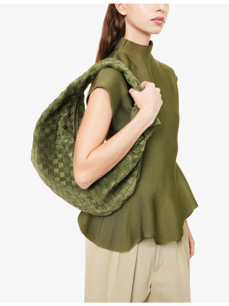 Bottega Veneta Jodie small suede hobo bag, UK version
