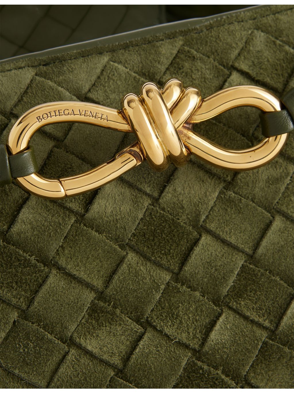 Bottega Veneta Andiamo small suede tote bag, UK version