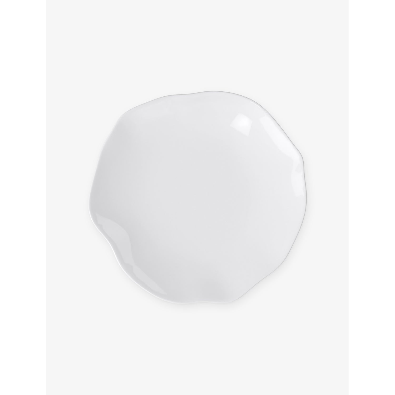 Villeroy & Boch Pura bone-porcelain dessert plate 22.5cm - British product