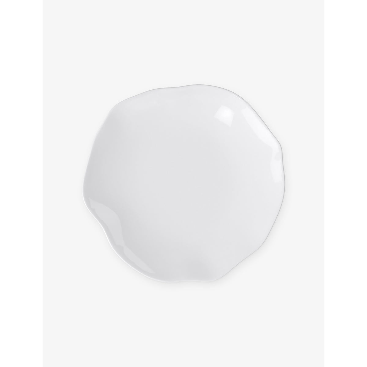 Villeroy & Boch Pura bone-porcelain dessert plate 22.5cm - British product
