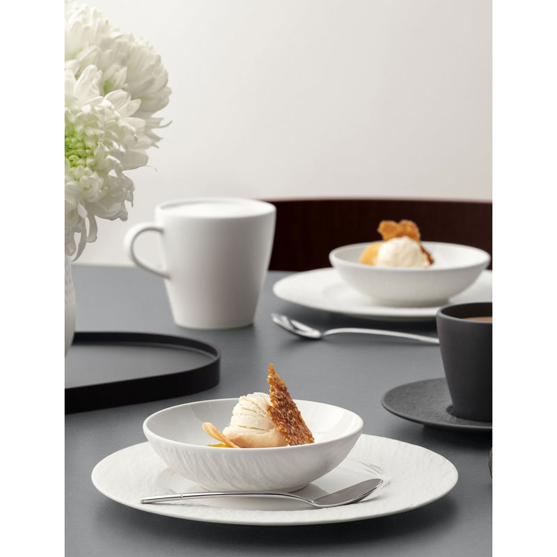 Villeroy & Boch bone porcelain ice dessert bowl, imported from the UK