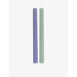 Villeroy & Boch Fleur taper candle pair 25cm, imported from the UK