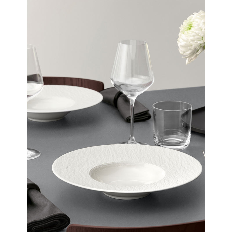 Villeroy & Boch bone-porcelain pasta plate 28cm Manufacture Ice, UK version