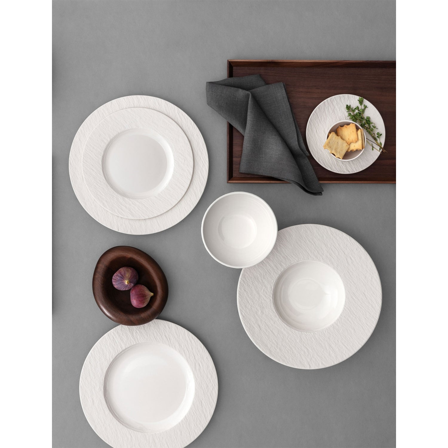 Villeroy & Boch Manufacture bone porcelain breakfast plate 22cm, UK version