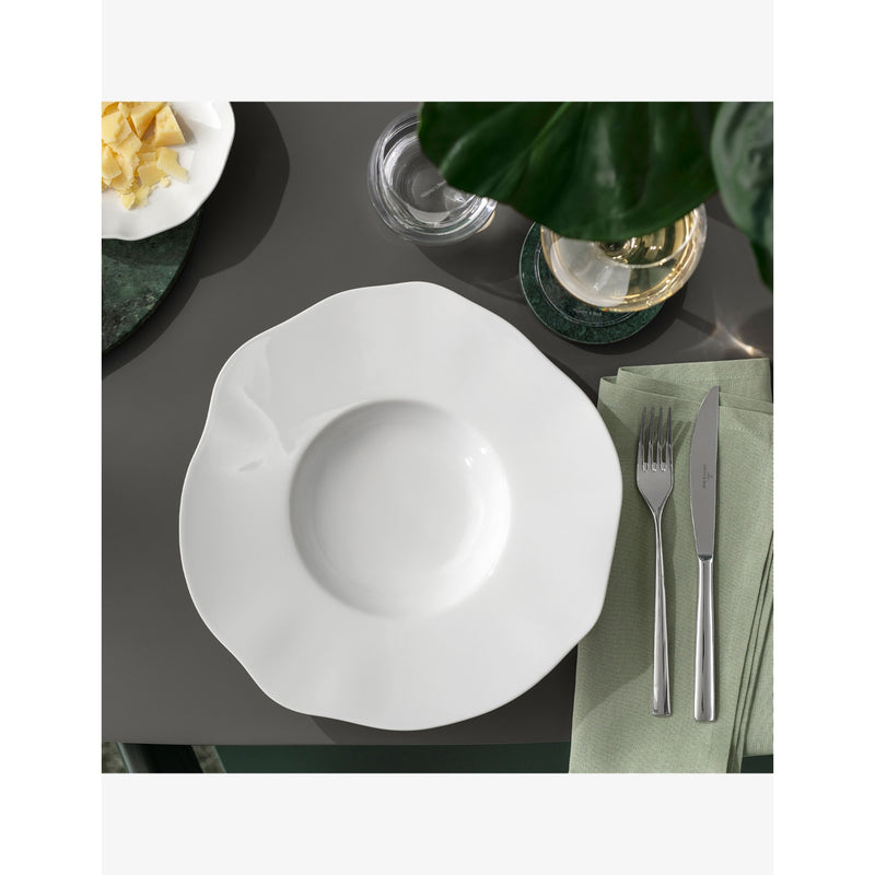 Villeroy & Boch Pura bone porcelain pasta plate 29cm, UK version