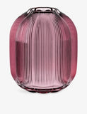 Villeroy & Boch Fleur Cassis glass vase 19cm - British product