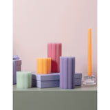Villeroy & Boch Fleur pillar candle 15cm (British brand)