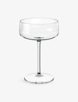 Villeroy & Boch Afina champagne coupes set of four, UK version