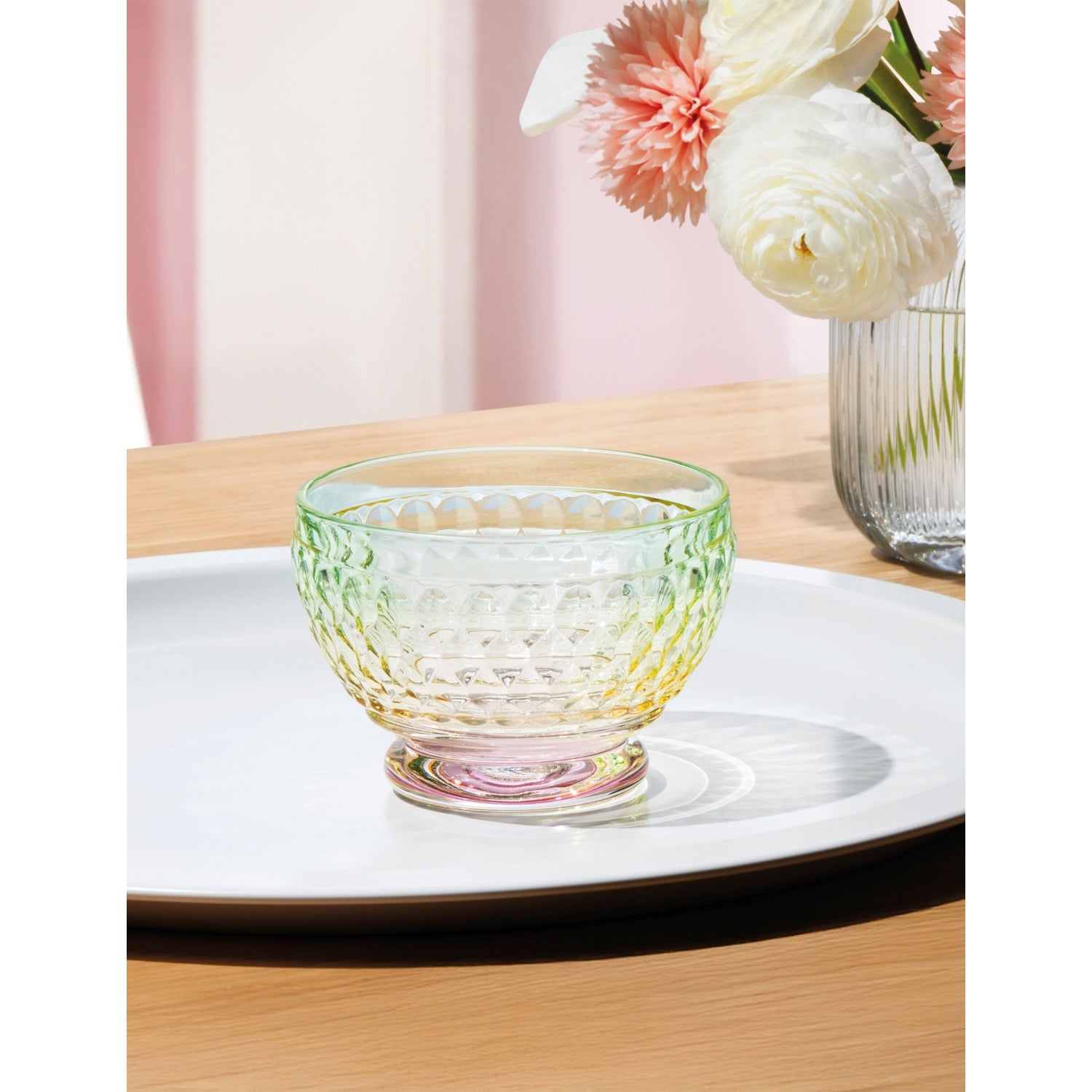 Villeroy & Boch Boston crystal-glass dessert bowl 11.7cm (British brand)
