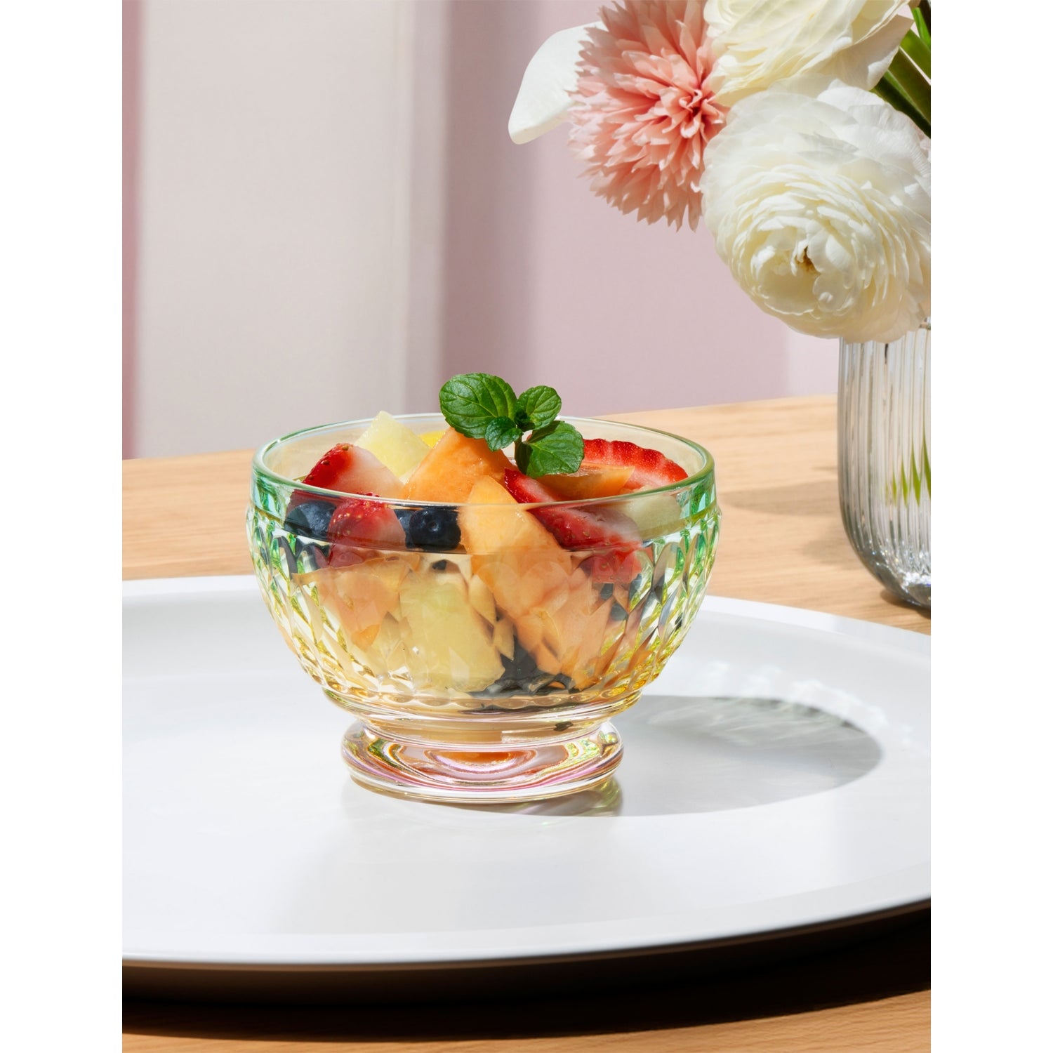 Villeroy & Boch Boston crystal-glass dessert bowl 11.7cm (British brand)