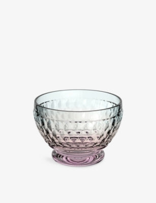 Villeroy & Boch Boston crystal-glass dessert bowl 11.7cm (British brand)