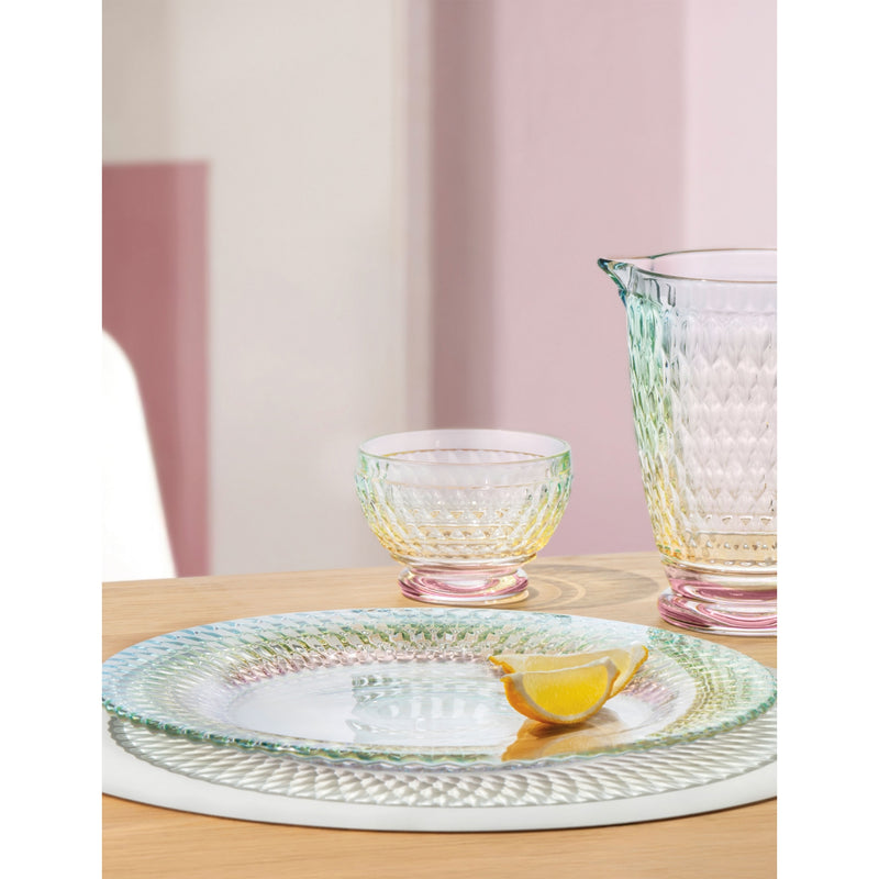 Villeroy & Boch Boston crystal-glass serving plate 32cm, imported from the UK