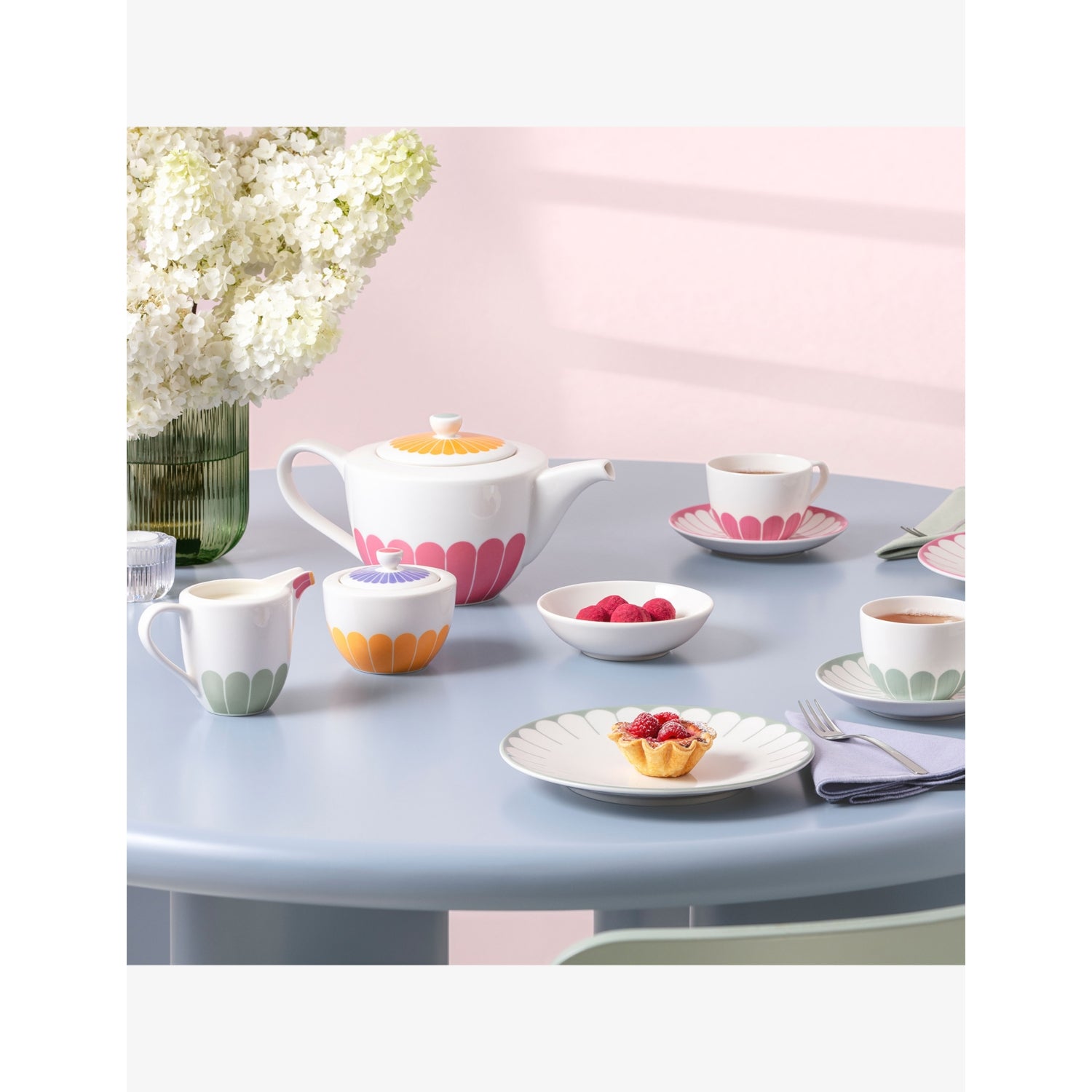 Villeroy & Boch Fleur porcelain milk jug 210ml, UK version